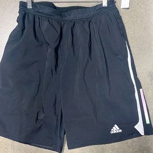 Black/Grey Adidas Large Mens Shorts